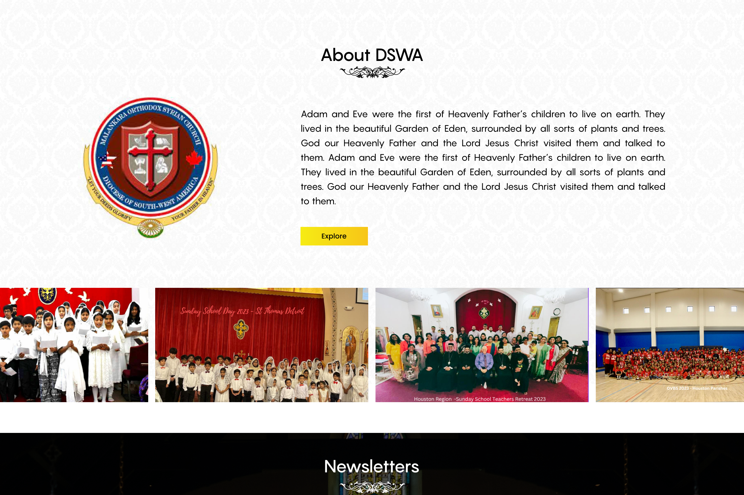 Diocese of South-West America's Sunday School